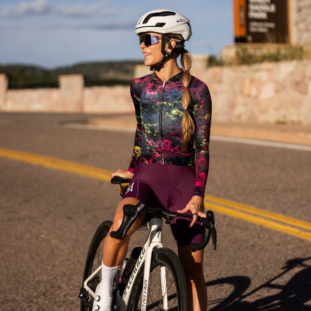 Women's Seamless Bibs | Plum