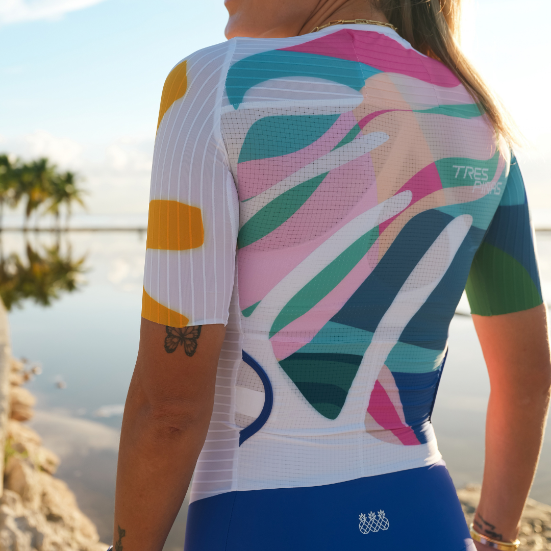 Traje de triatlón Edge | Graffiti azul
