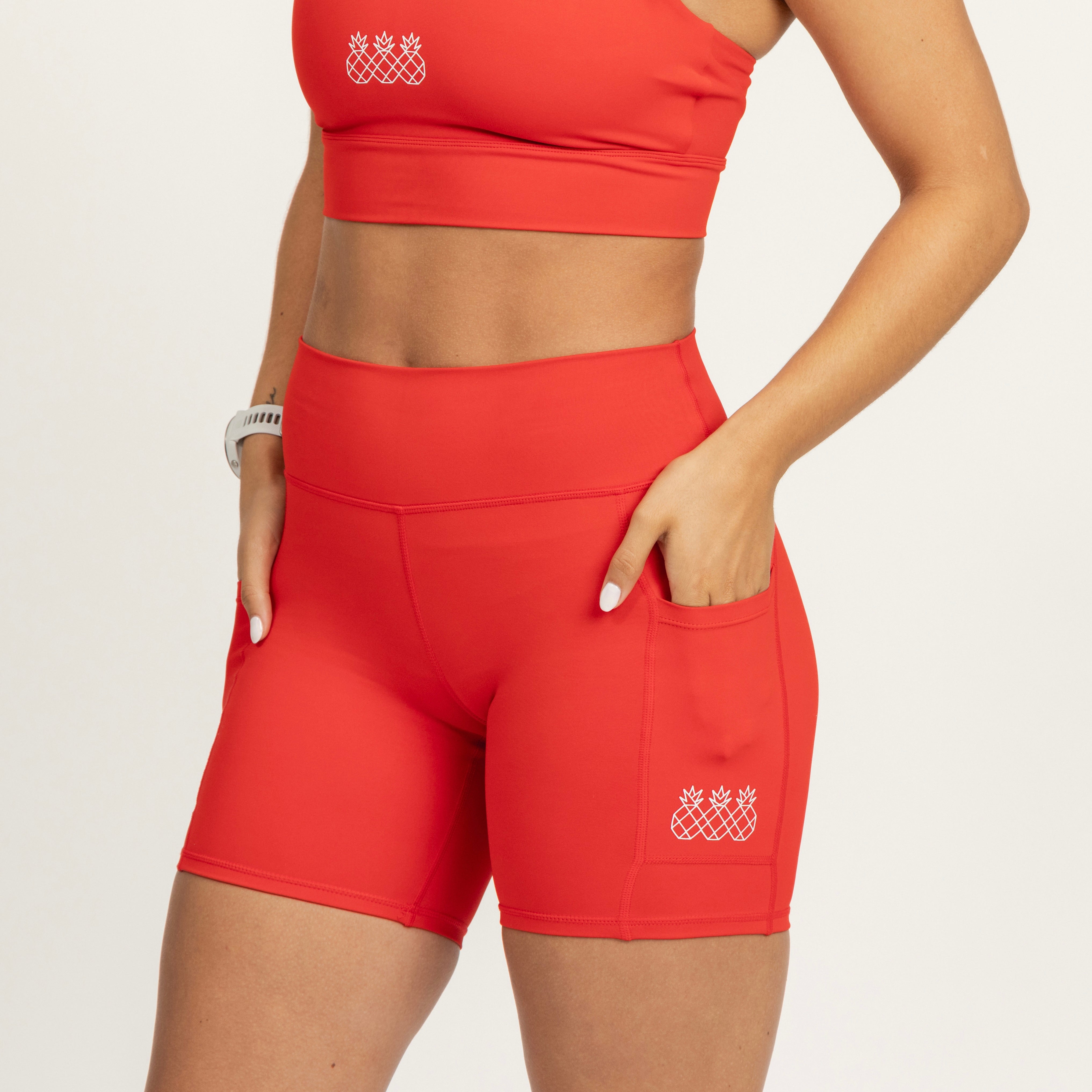 Women's OMG Shorts 5" | Red