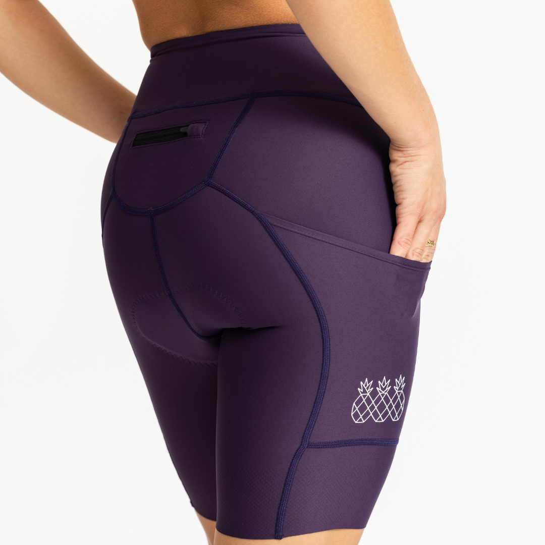 Women's Pro Tri Shorts | Purple