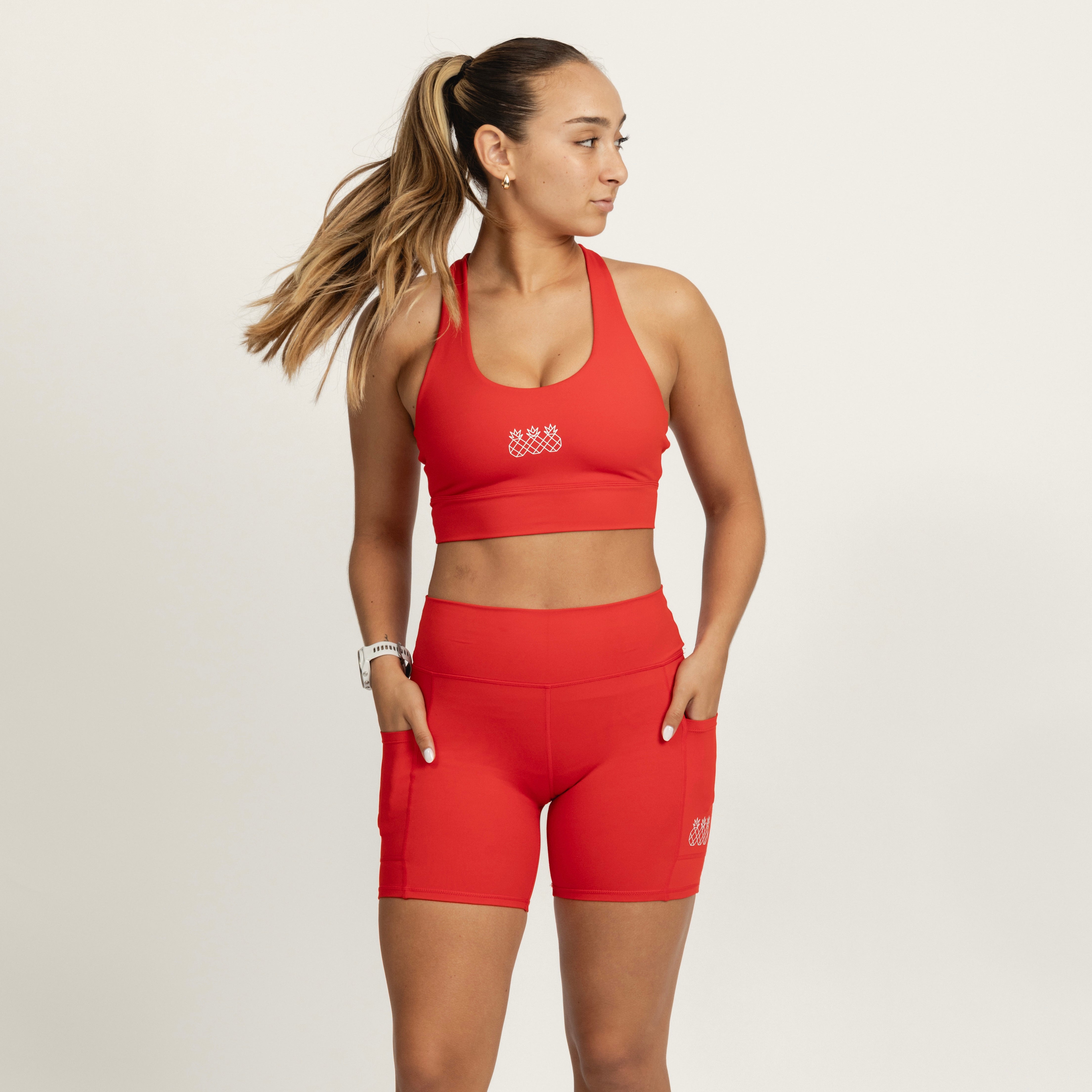Women's OMG Shorts 5" | Red