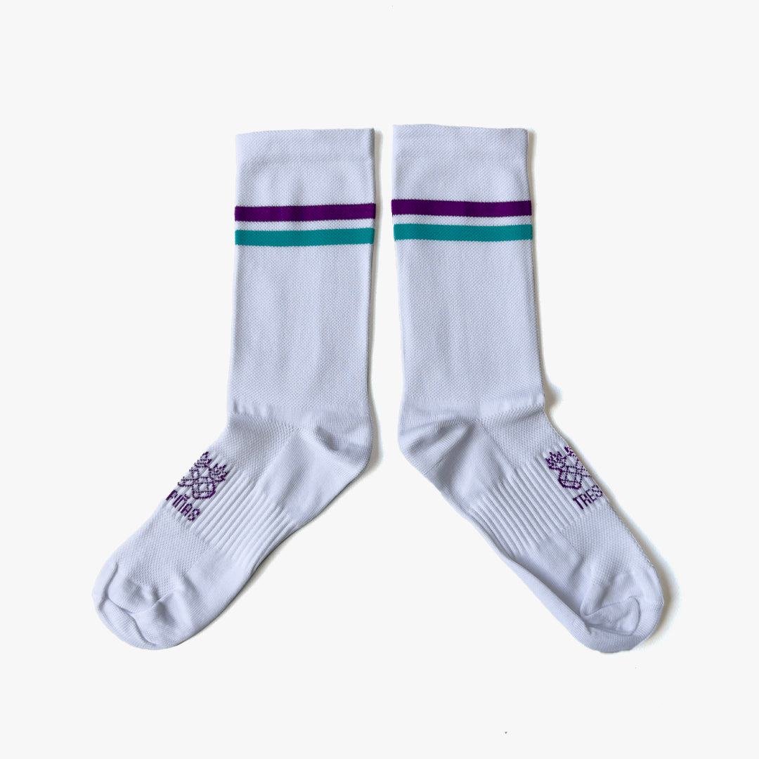 Socks | Teal & Purple