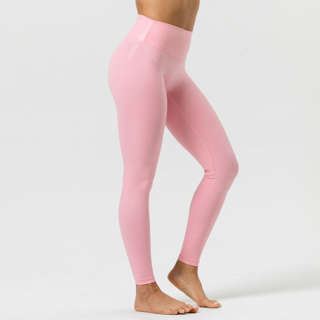 Women's Finesse Leggings | Pink Glitter