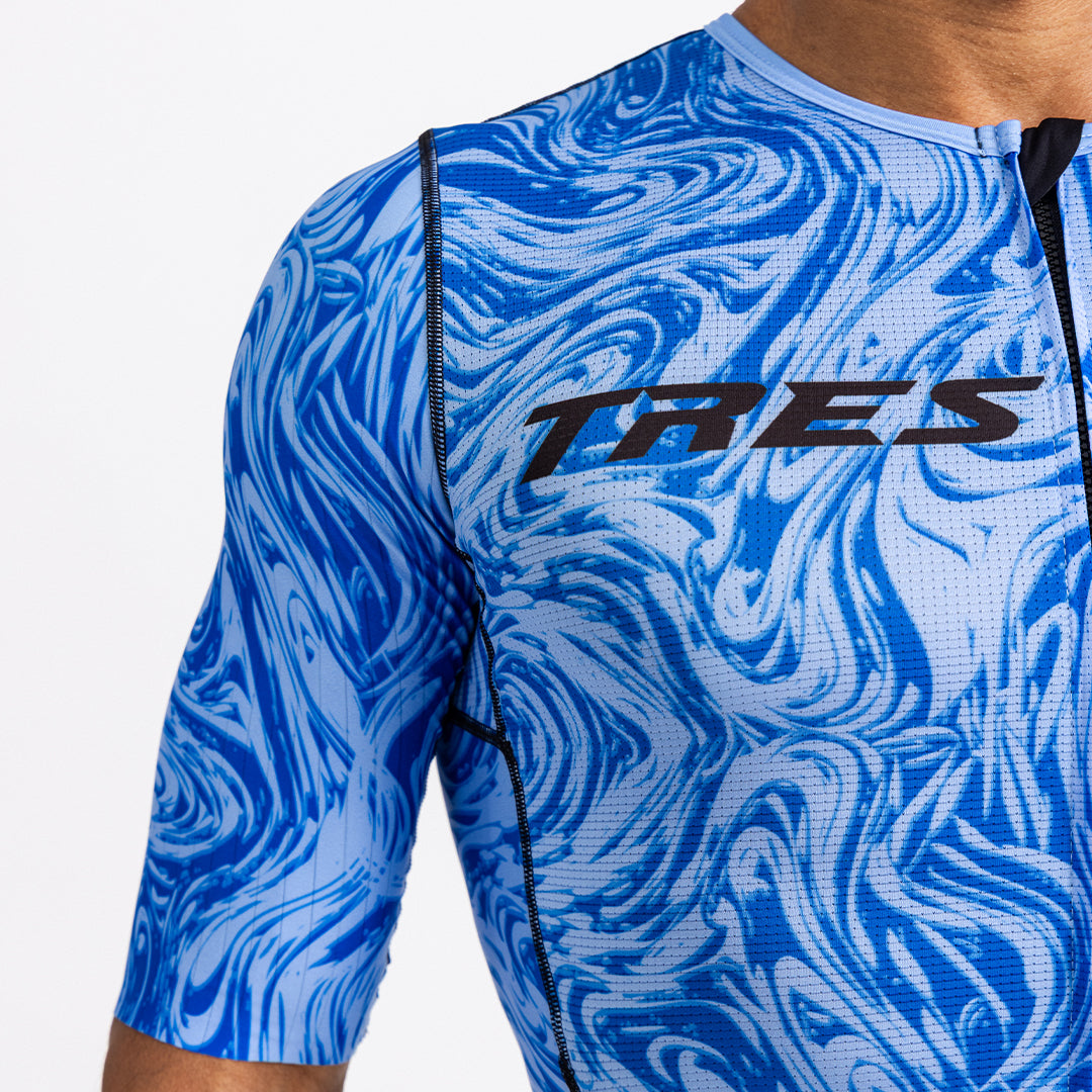 Men's Edge Tri Suit | Blue Surge
