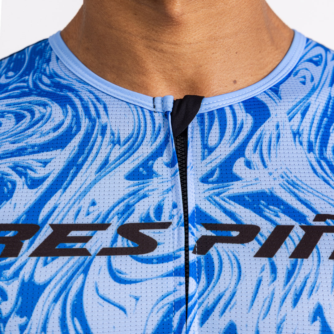 Men's Edge Tri Suit | Blue Surge