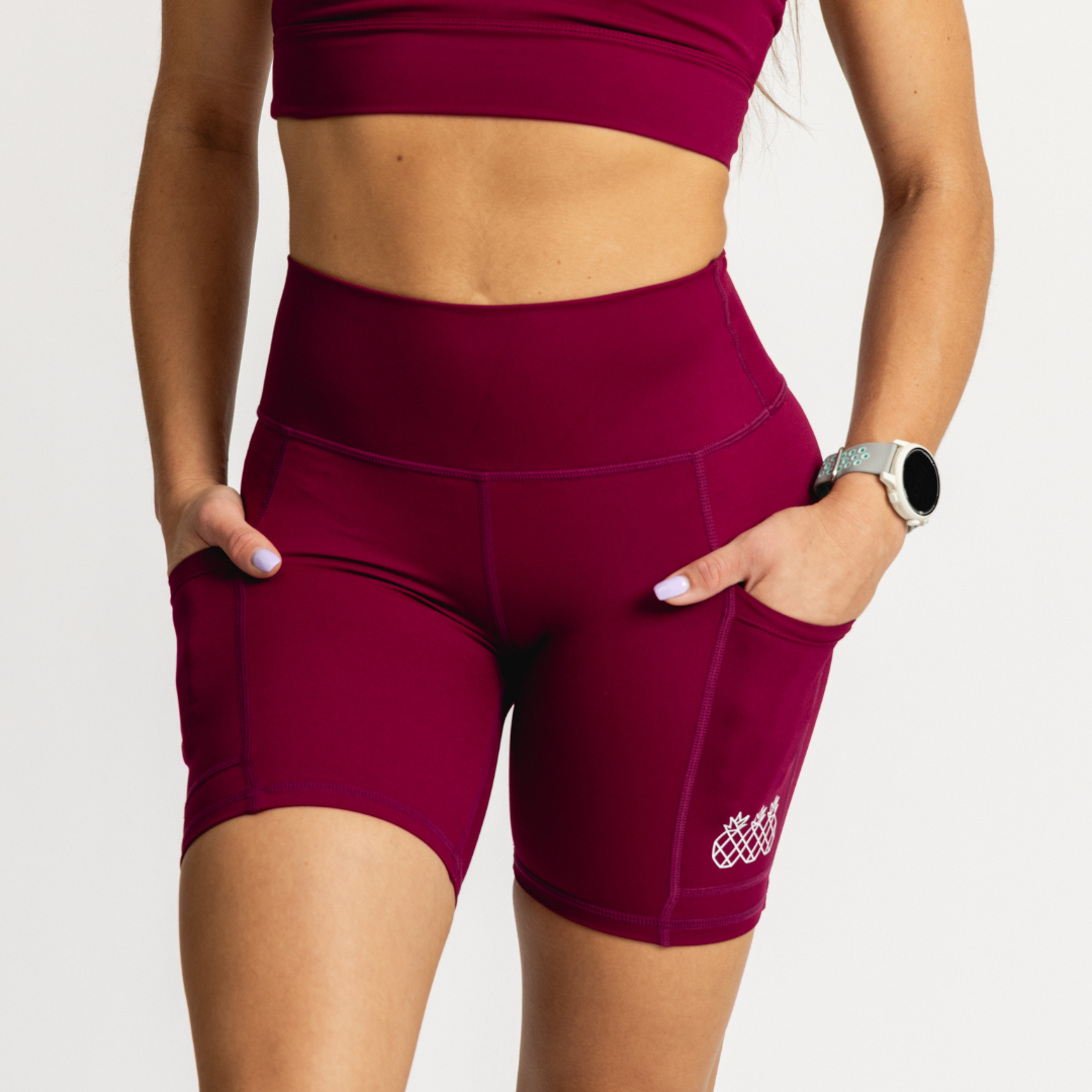 Women's OMG Shorts 6" | Merlot