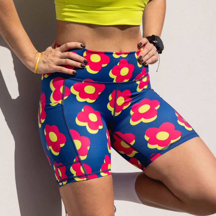 Women's OMG Shorts 6" | Azure Flora