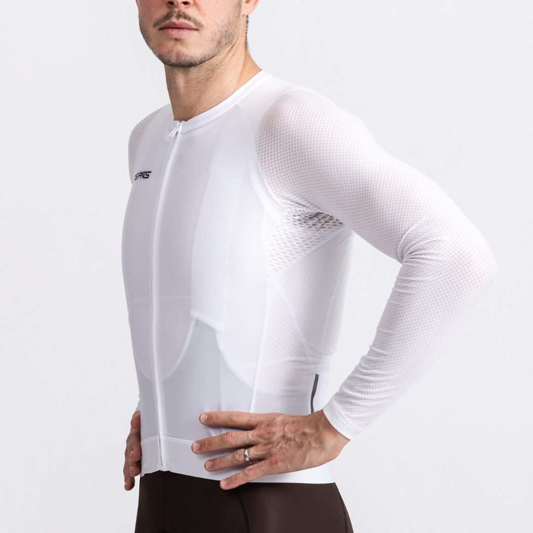 Men's Long Sleeve Jersey | White