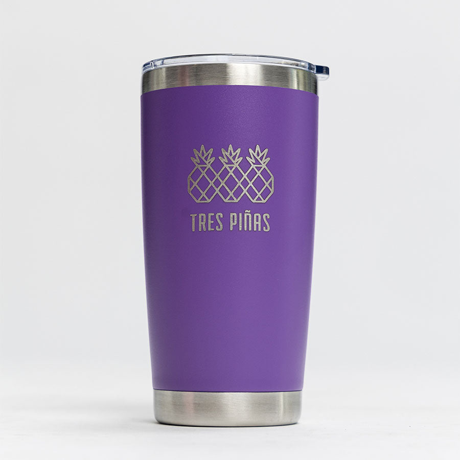 Metal Purple Travel Mug