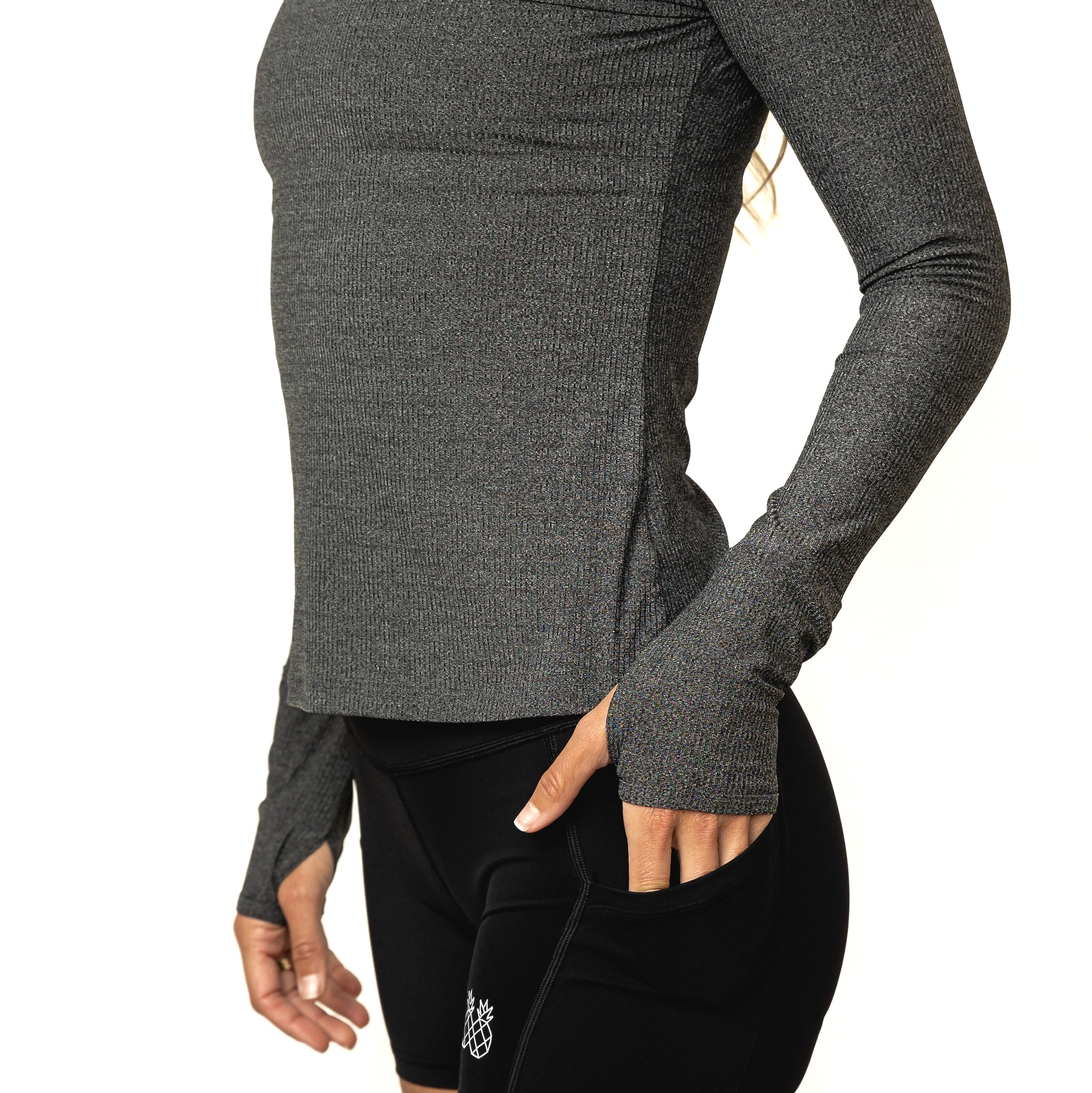 Tres Piñas Women's Dry Fit Long Sleeve | Gray Gray / XS