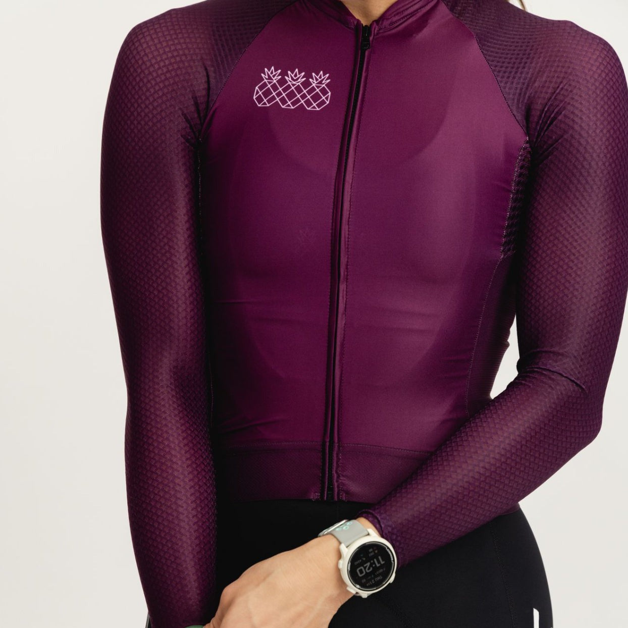 Women's Long Sleeve Pro Jersey  | Plum