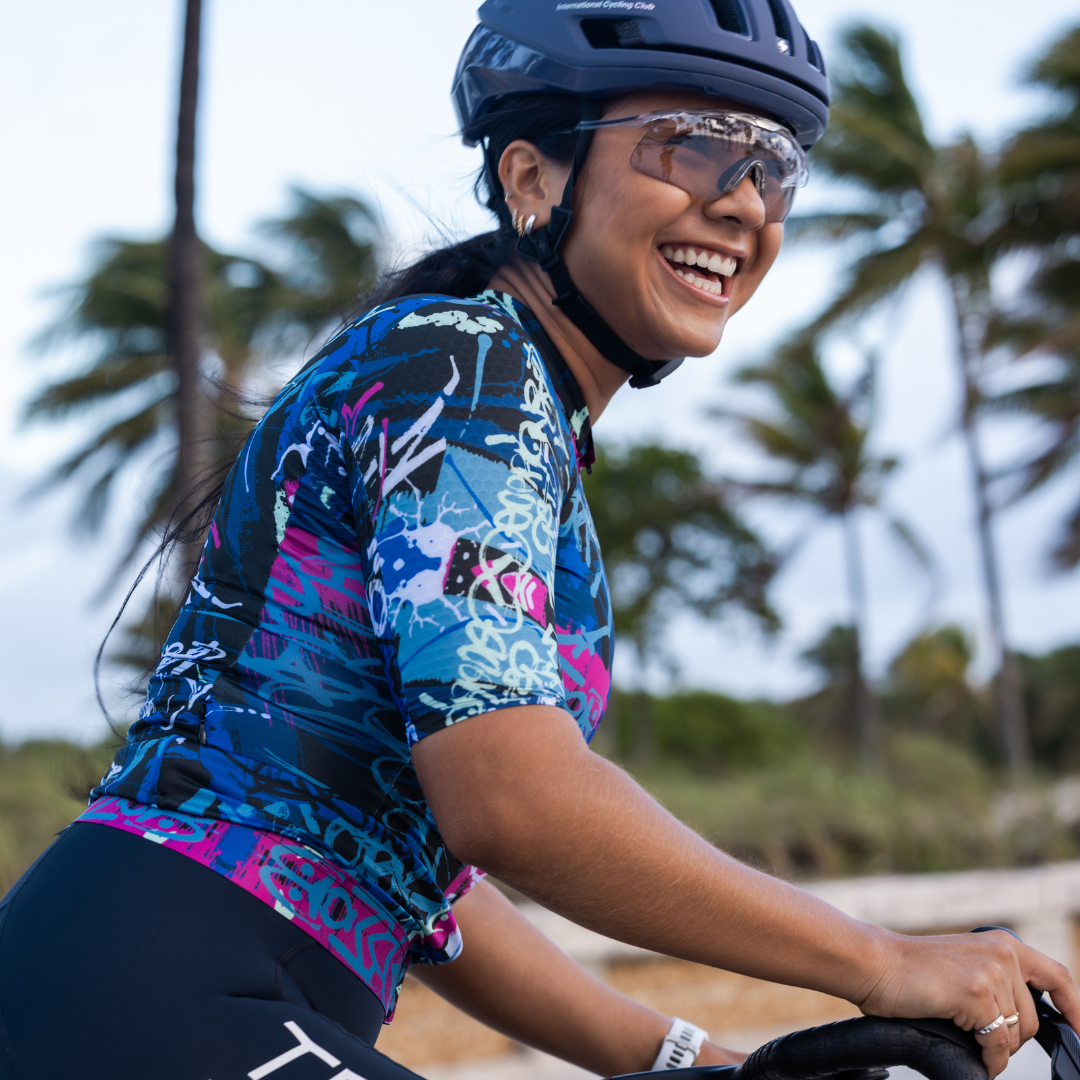 Pro Jersey | Blue Graffiti