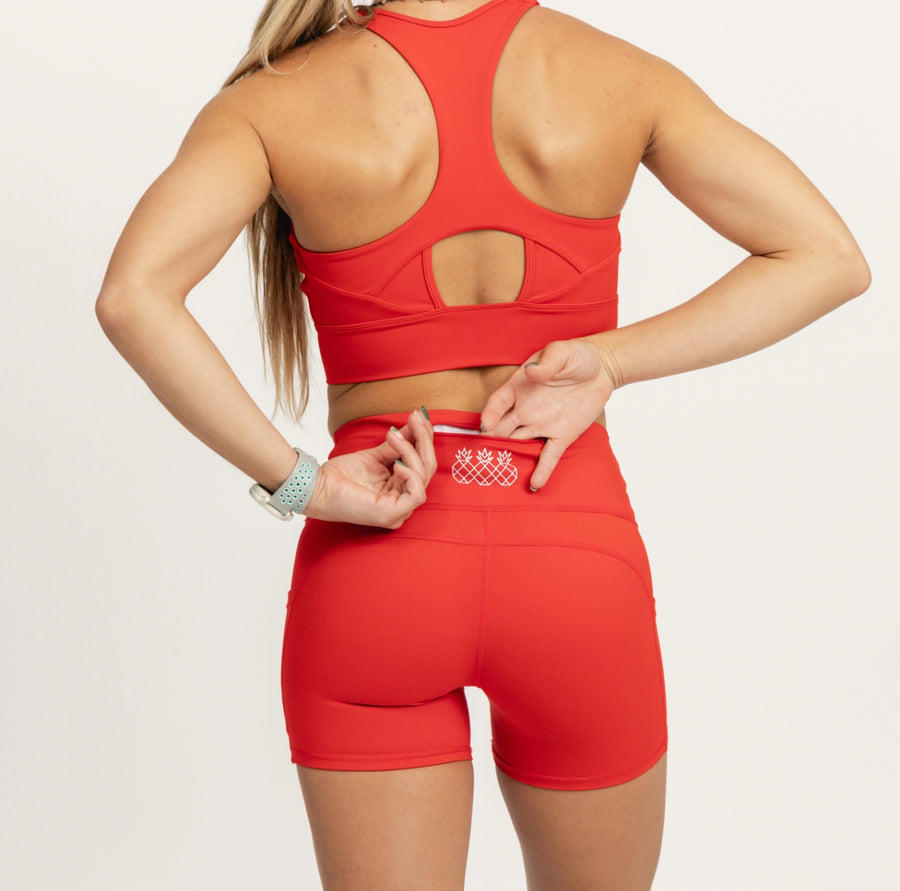 Women's OMG Shorts 4" | Red