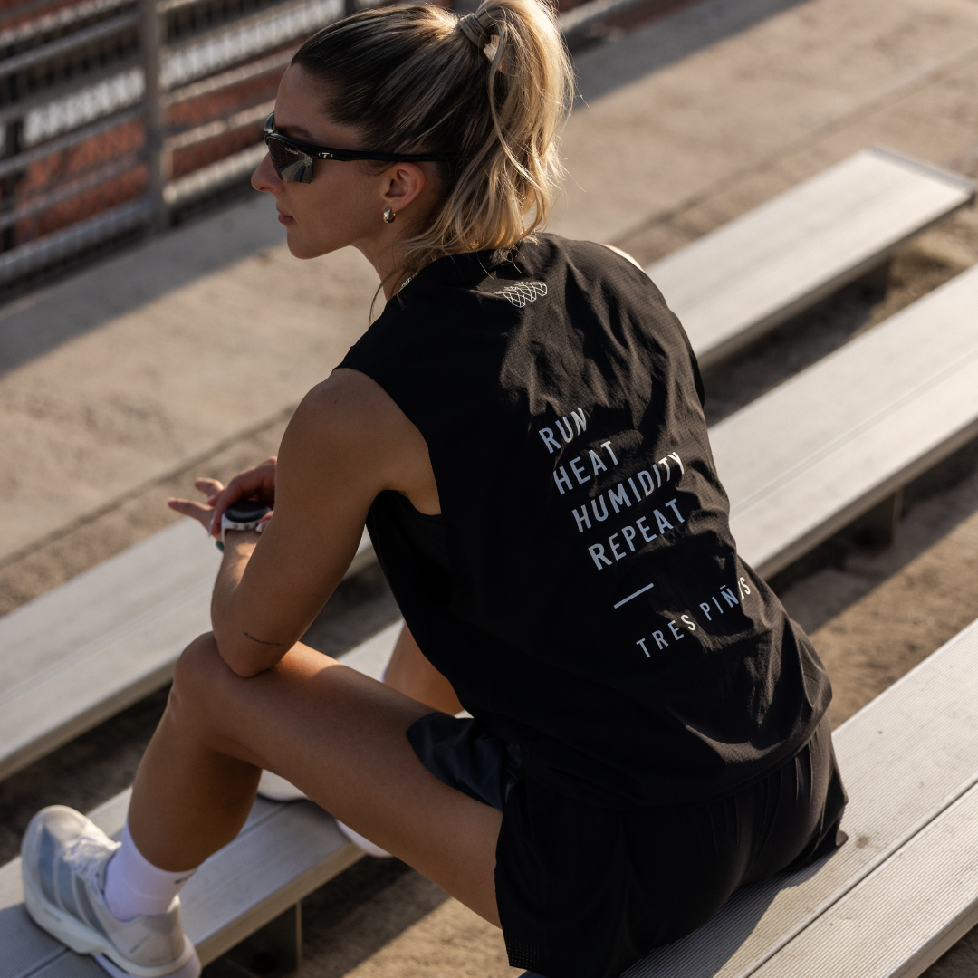 Pace Run Tank | Black