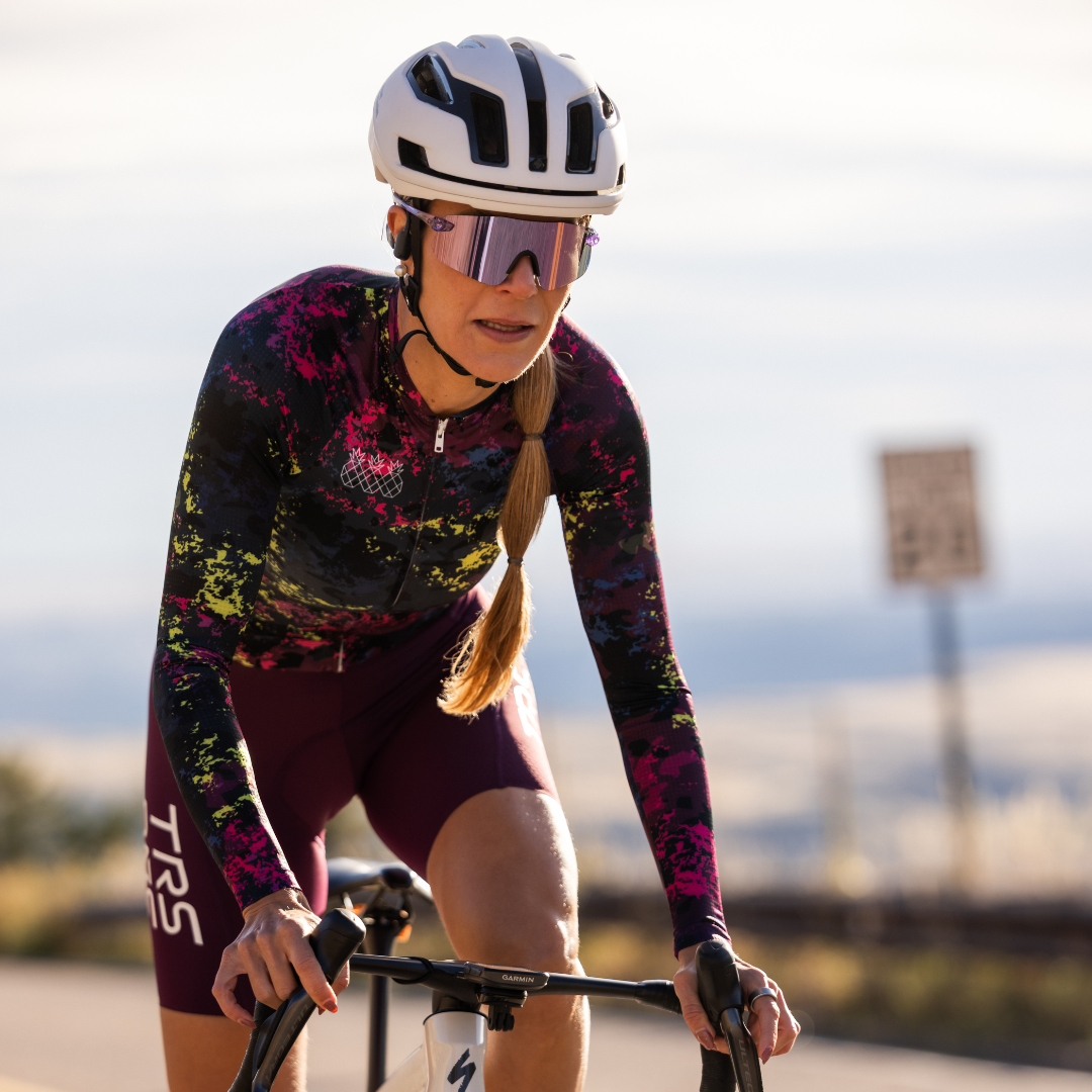 Women's Long Sleeve Pro Jersey  | Distressed