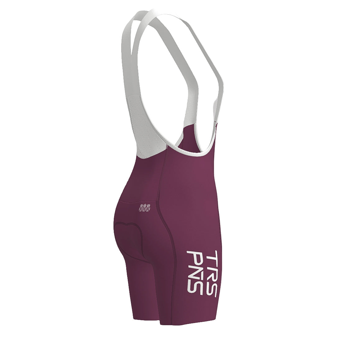 Women's Seamless Bibs | Plum