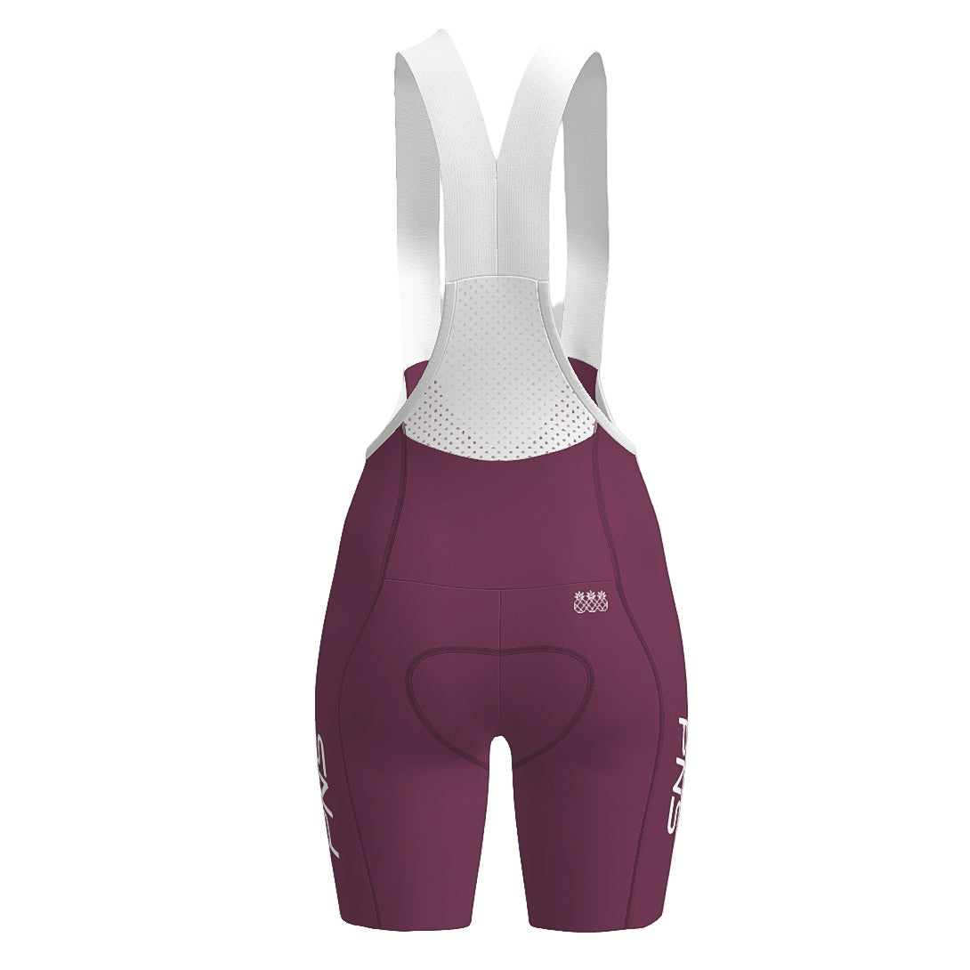 Women's Seamless Bibs | Plum