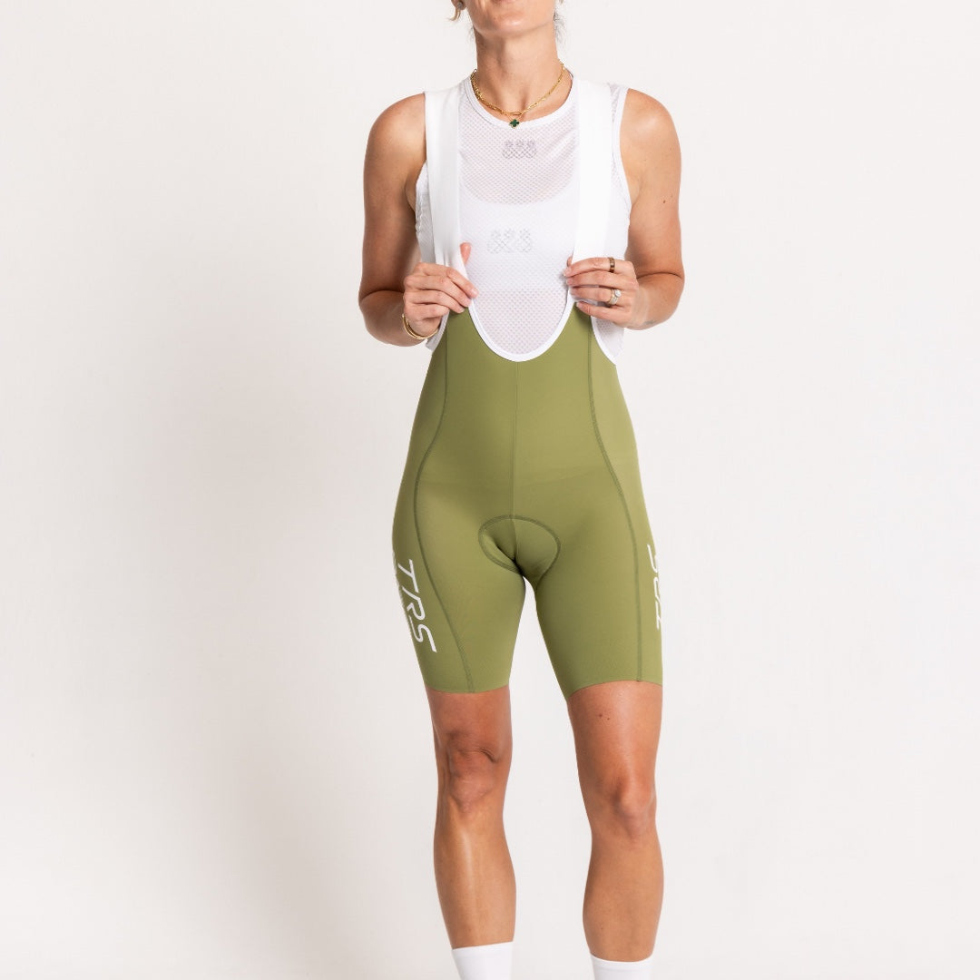 Seamless Bibs | Moss Green