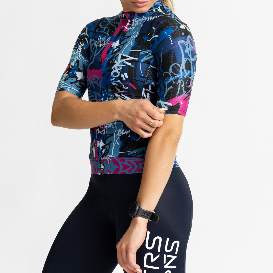 Pro Jersey | Blue Graffiti