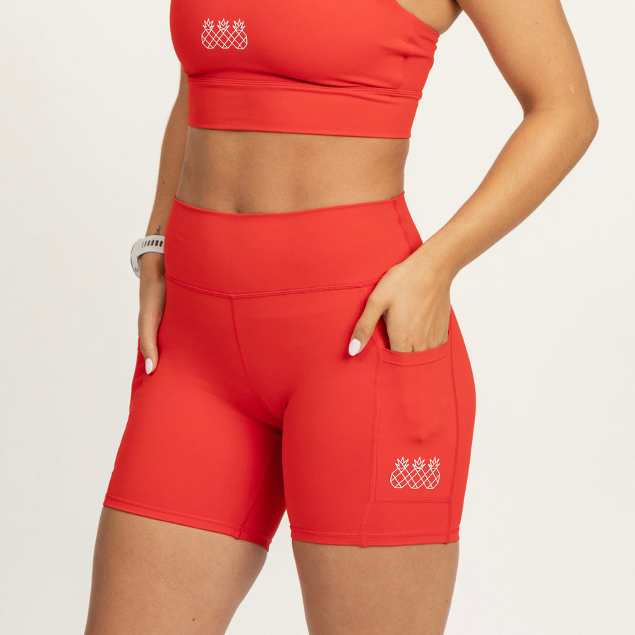Women's OMG Shorts 6" |  Red