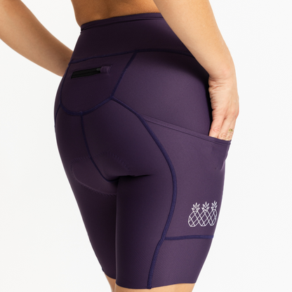 Women's Pro Tri Shorts | Purple
