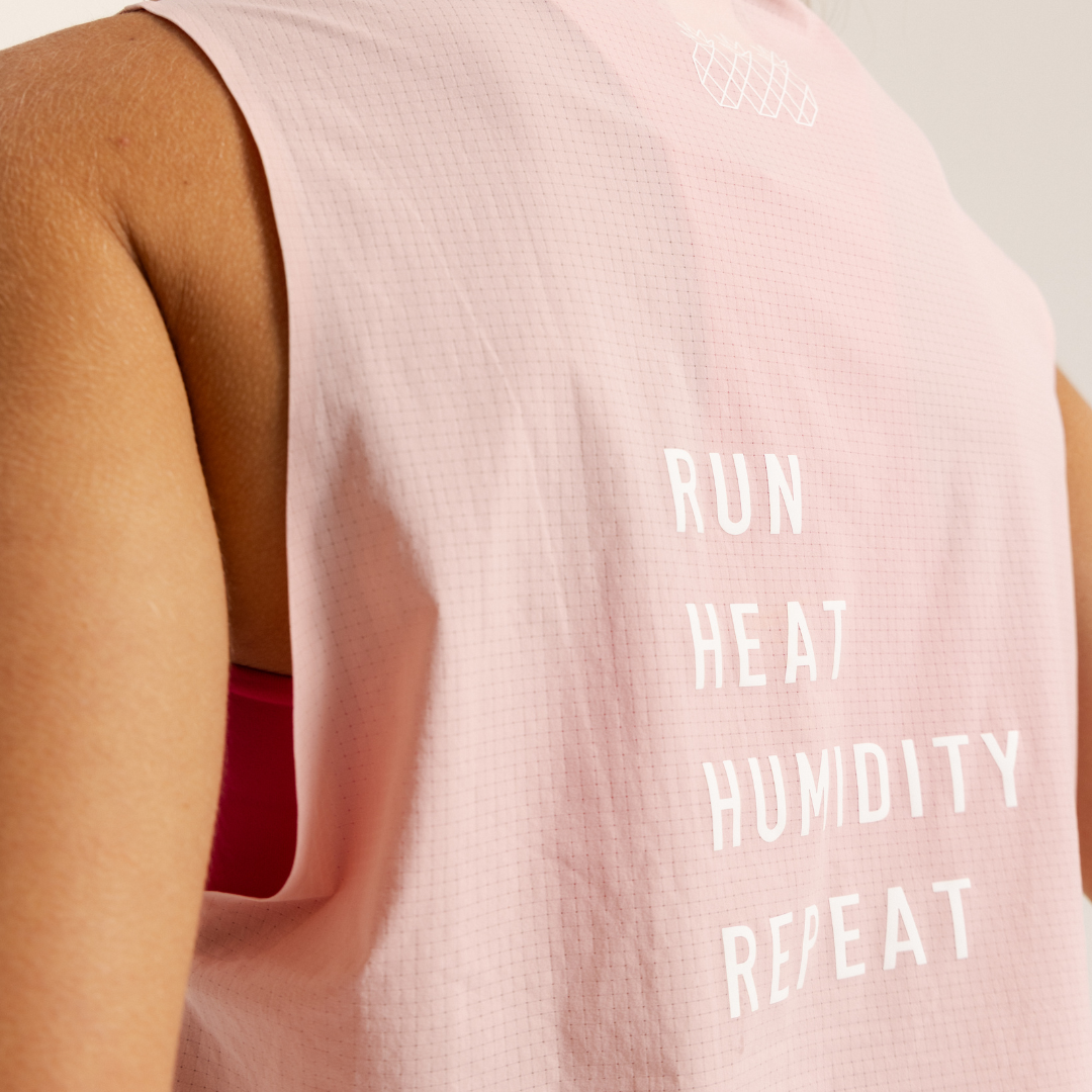 Pace Run Tank | Blush