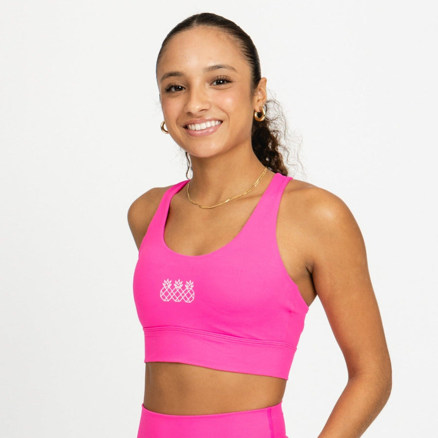 Maximum Support Women Sports bra (Pink)