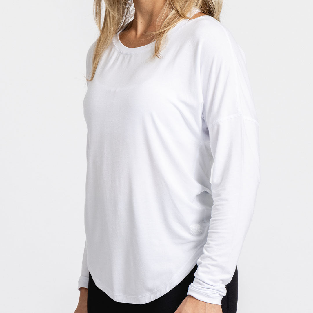 Women's Serenity Long Sleeve | White