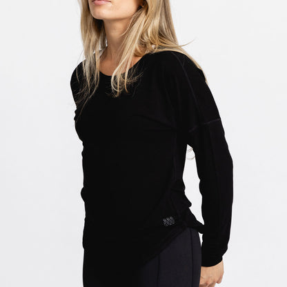 Women's Serenity Long Sleeve | Black