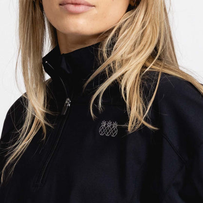 Women's Adapt Quarter-Zip Crop Jacket | Black