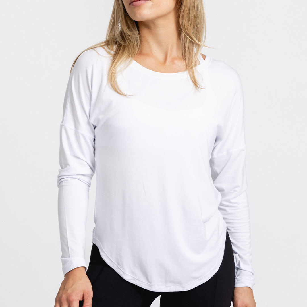 Women's Serenity Long Sleeve | White