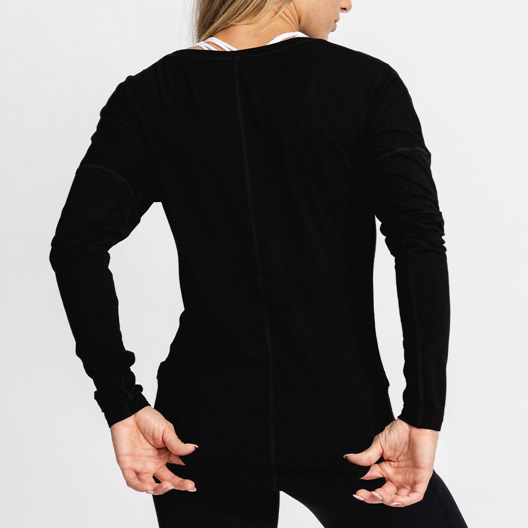 Women's Serenity Long Sleeve | Black