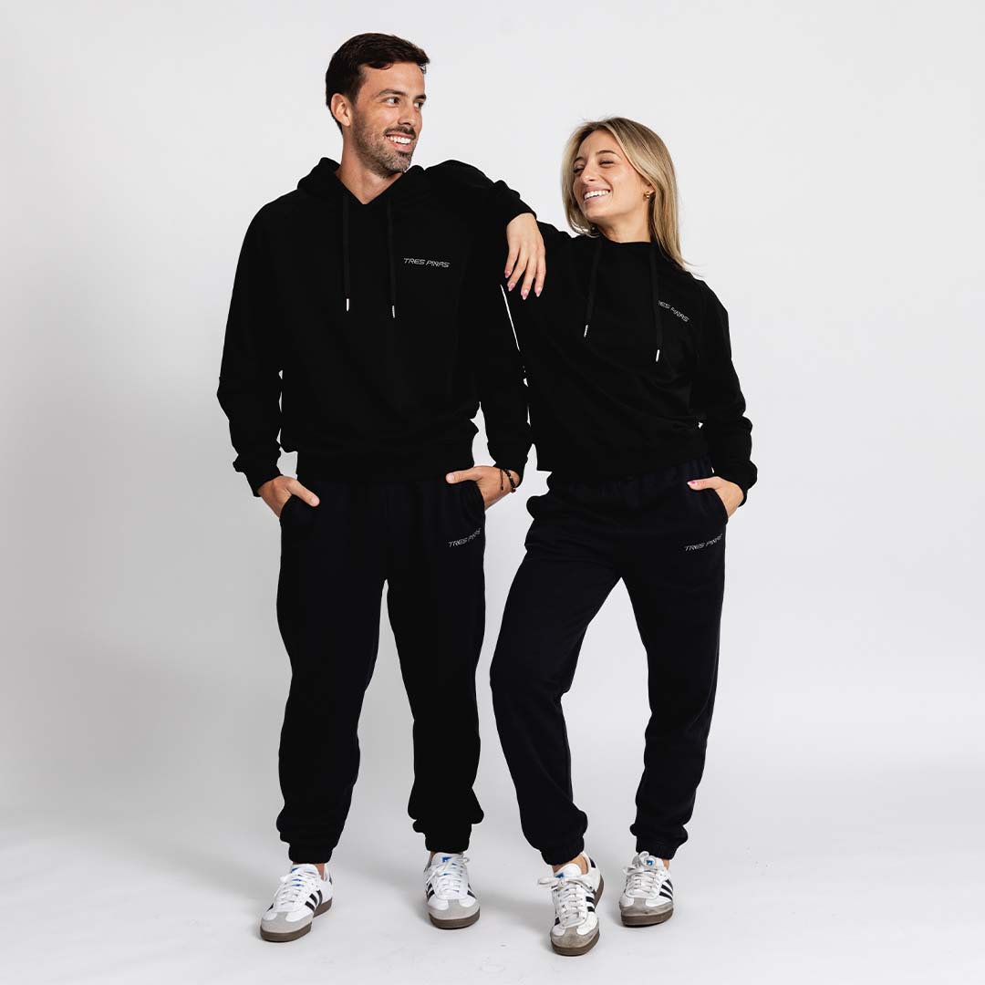 Unisex Resilience Pullover Hoodie | Black