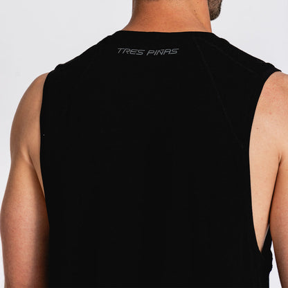 Men's Strength Muscle Tank | Black