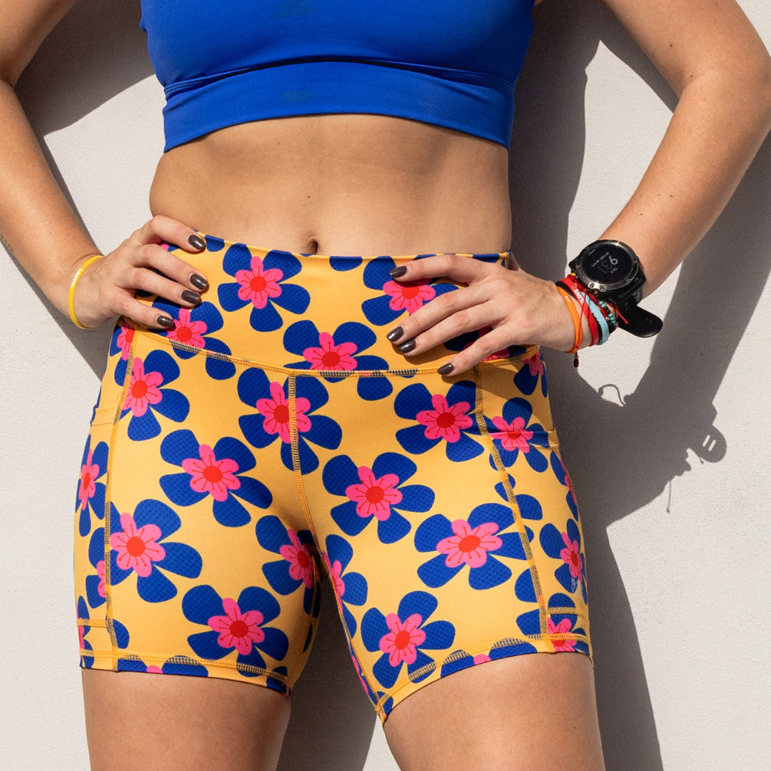 Women's OMG Shorts 5" | Golden Bloom