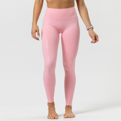 Women's Finesse Leggings |  Pink Glitter