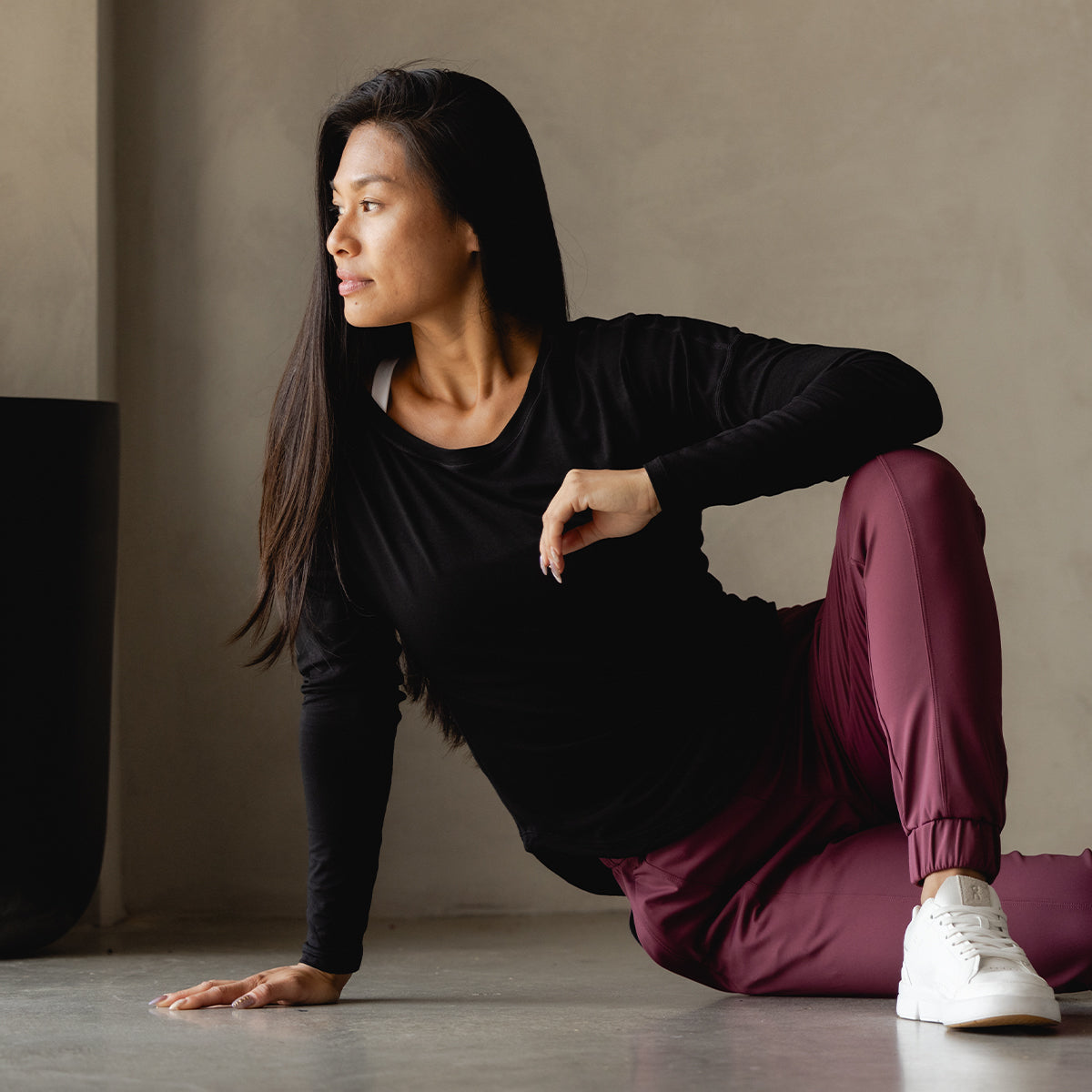 Women's Serenity Long Sleeve | Black