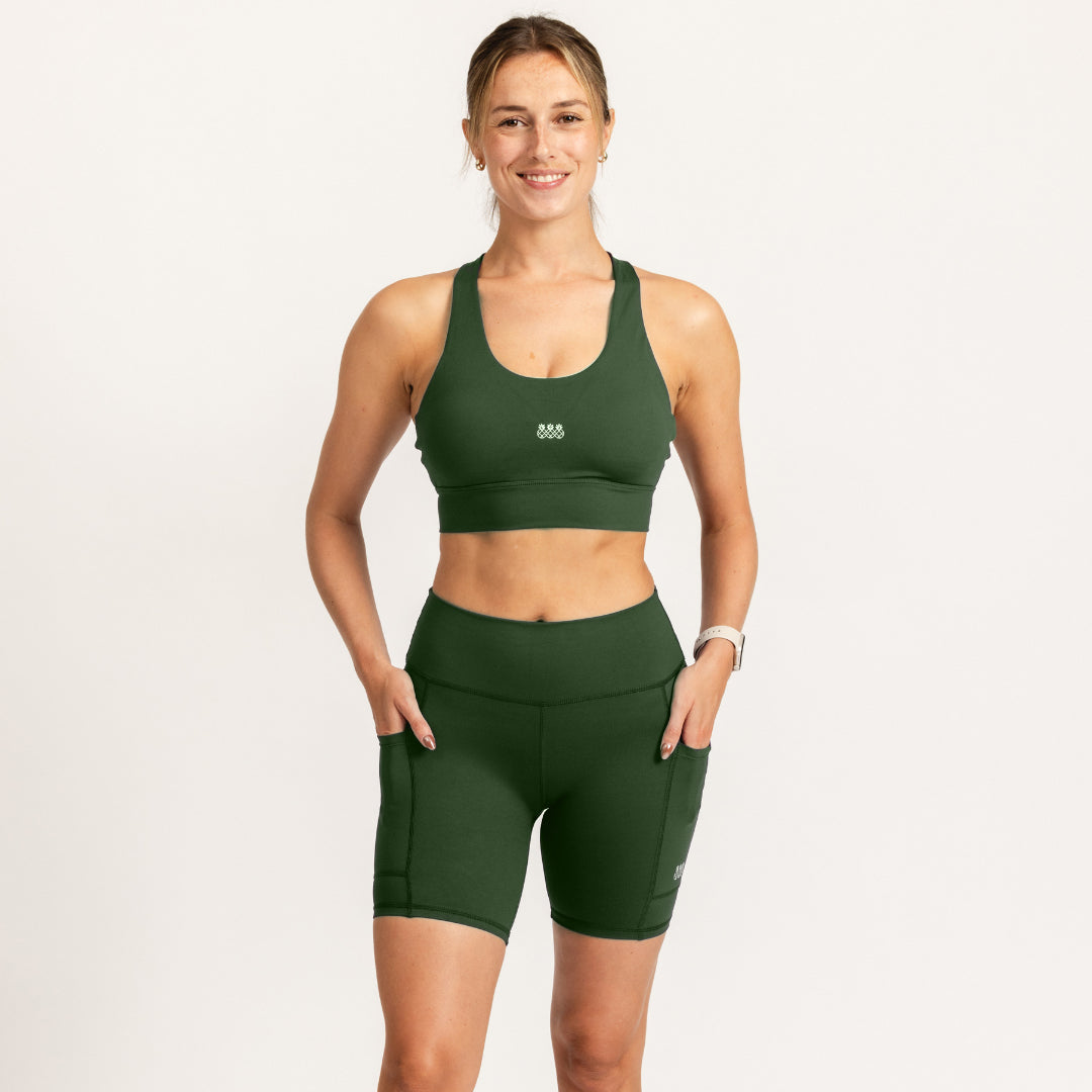 Women's OMG Shorts 6" | Forest Green