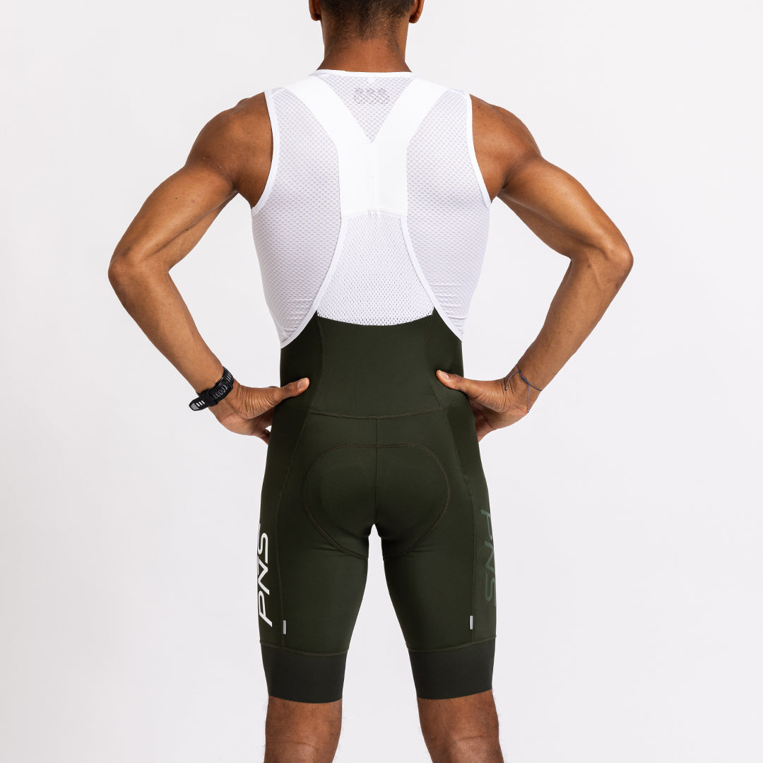 Men's Pro Bibs High Waist | Dark Green