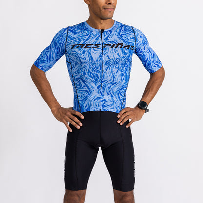 Men's Edge Tri Suit | Blue Surge