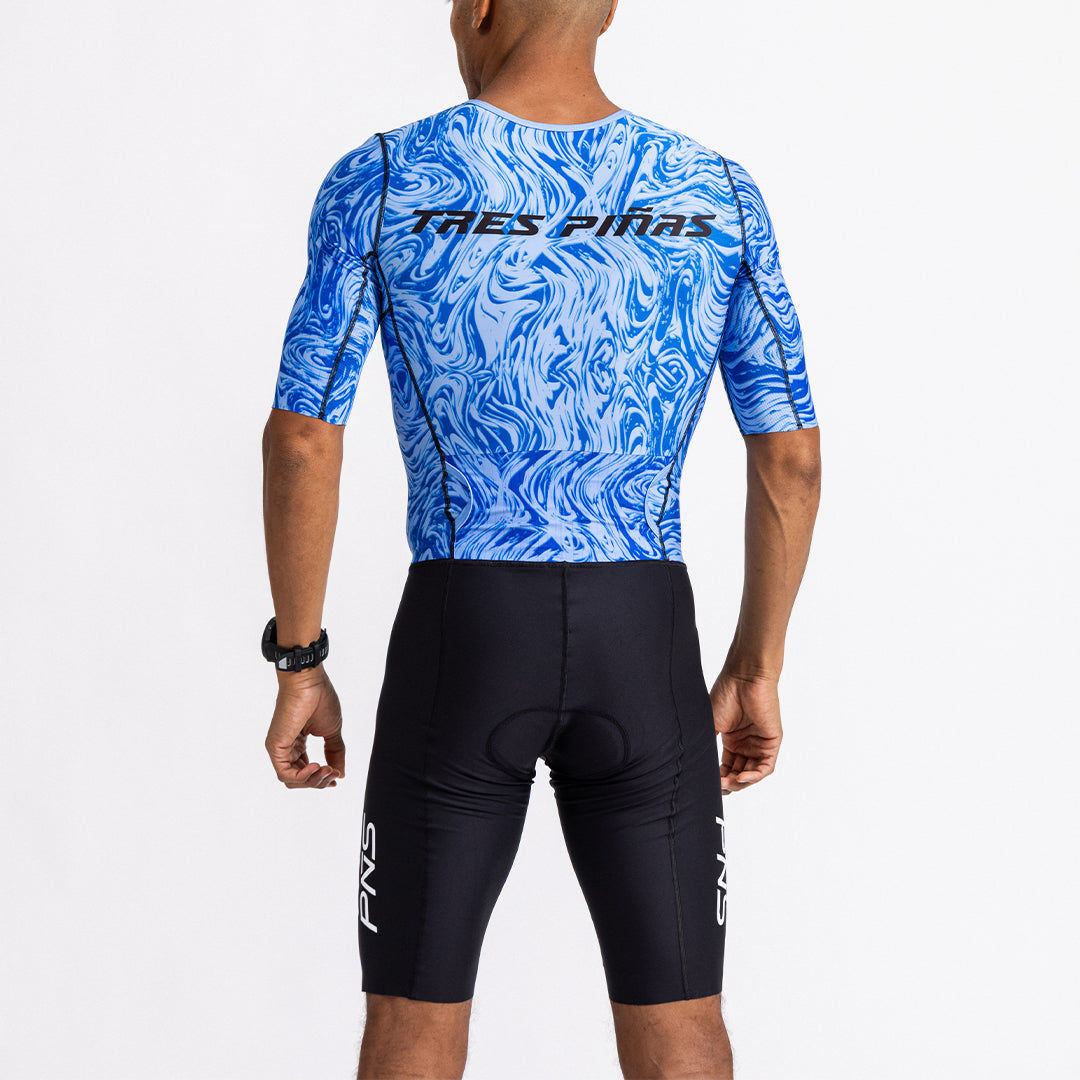 Men's Edge Tri Suit | Blue Surge