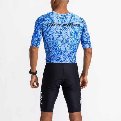 Men's Edge Tri Suit | Blue Surge