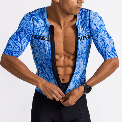 Men's Edge Tri Suit | Blue Surge