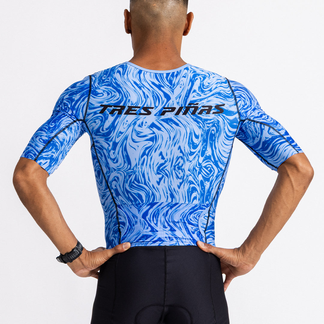 Men's Edge Tri Suit | Blue Surge