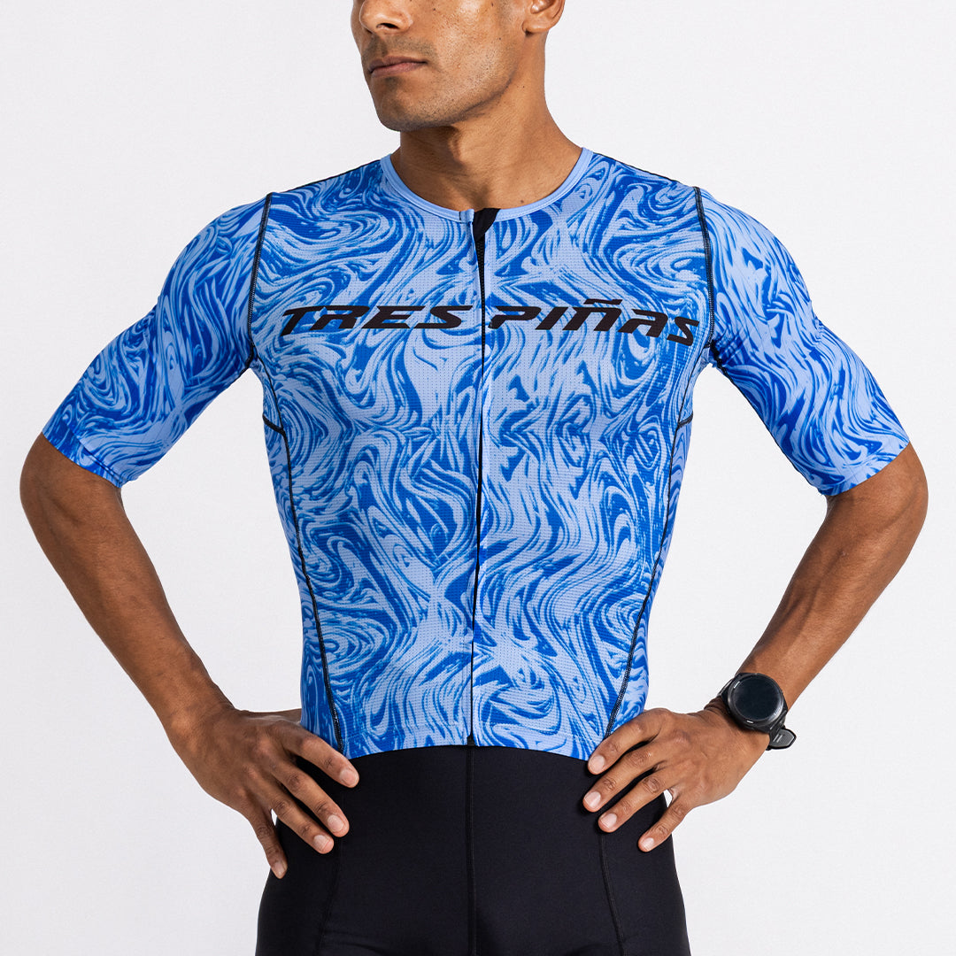 Men's Edge Tri Suit | Blue Surge