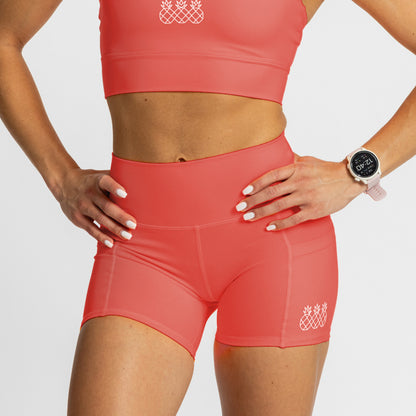 Women's OMG Shorts 4" | Salmon