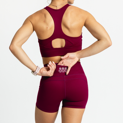 Women's OMG Shorts 4" | Merlot