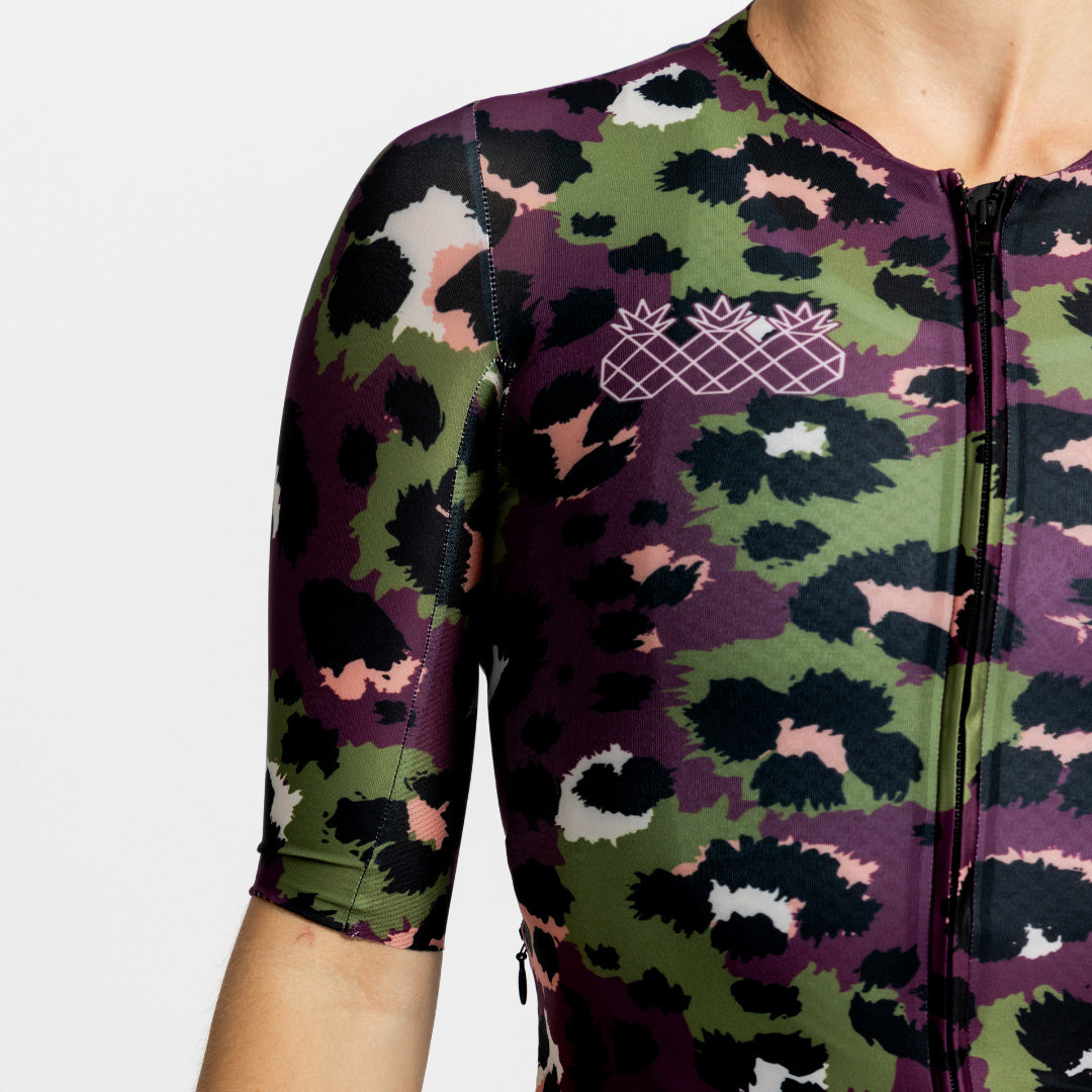 Women's Racer Jersey | Jungle Safari