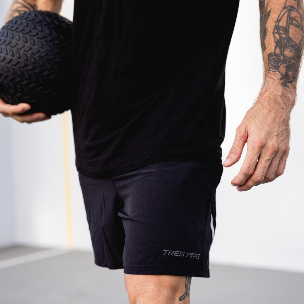 Men's Training Shorts | Black – Tres Piñas