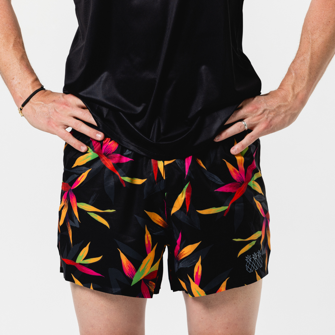 Men's Print Running Shorts | Bird of Paradise